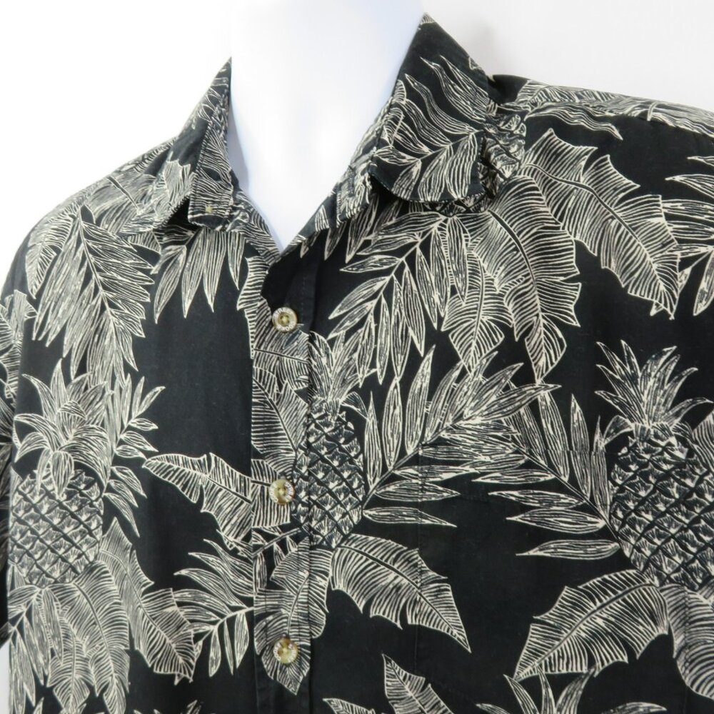 Cooke Street Hawaiian Shirt Mens M  Aloha 100% Cotton Nautical Blue Sailboat